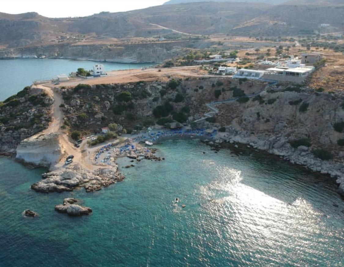 Grande Blue Suites With Private Bay Archangelos  Exterior photo