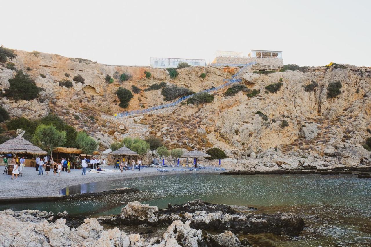 Grande Blue Suites With Private Bay Archangelos  Exterior photo